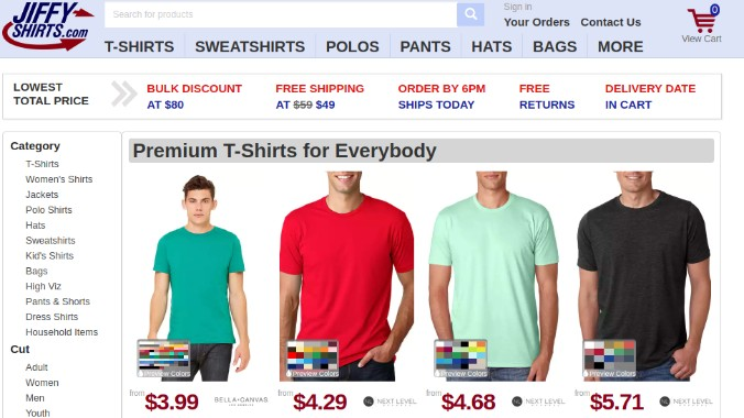 Jiffy Shirts